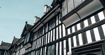 Black Tudor Home
